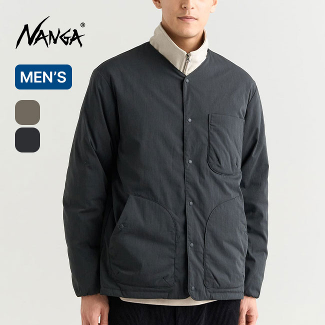 NANGA ナンガ ヒノックリップストップインナーダウンカーディガン