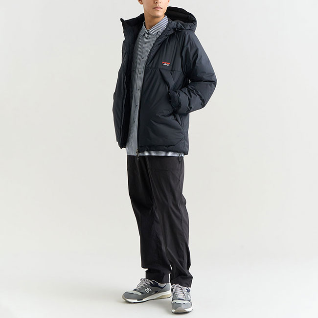 NANGA ナンガ オーロラテックスダウンジャケットイブキ(S ブラック