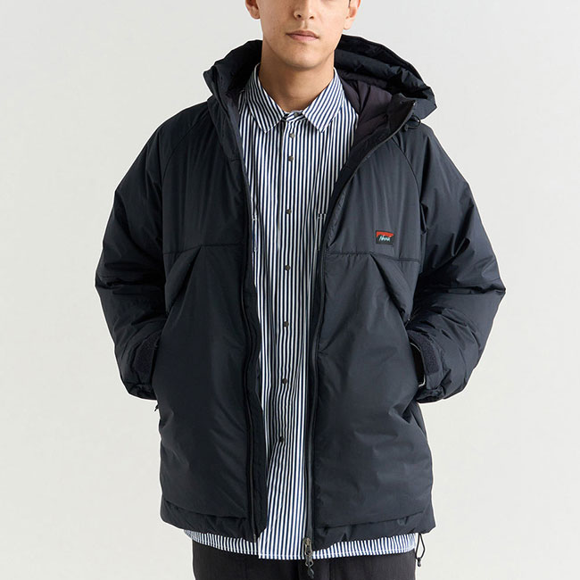 NANGA ナンガ オーロラテックスダウンジャケットイブキ(S ブラック