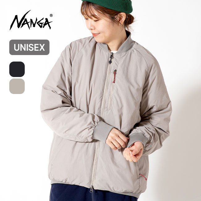 NANGA ナンガ ソフトダウンバーシティブルゾン(S ブラック