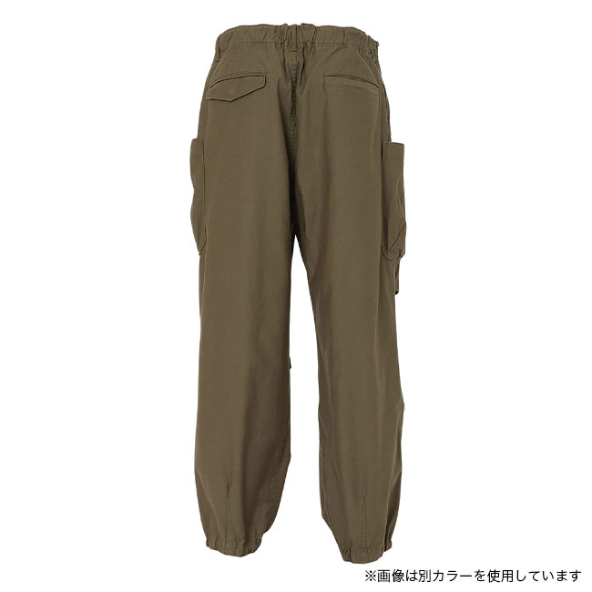 NANGA ナンガ バックサテンイージーカーゴパンツ(S ブラック): SUNDAY