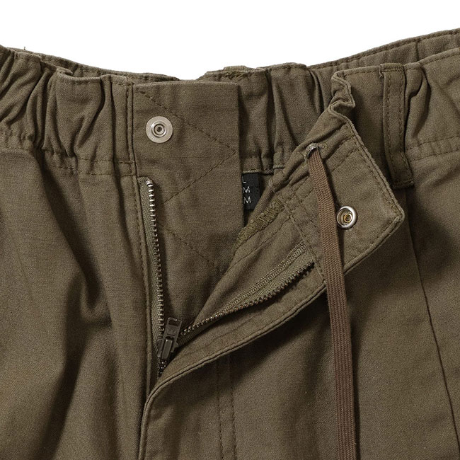 NANGA ナンガ バックサテンイージーカーゴパンツ(S ブラック): SUNDAY