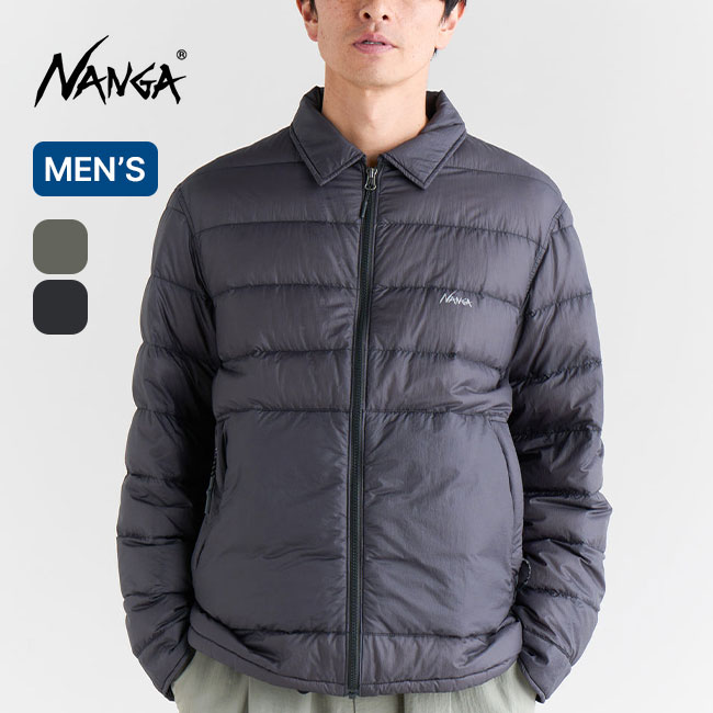 NANGA ナンガ シアーダウンシャツブルゾン