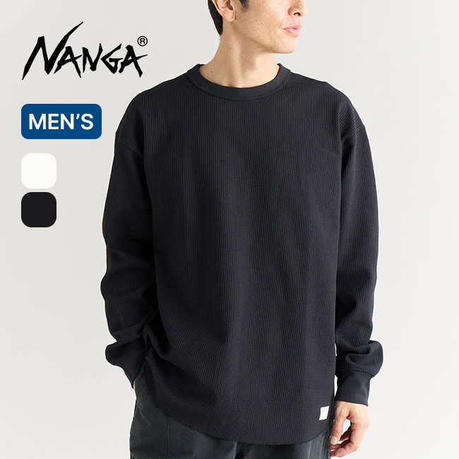 NANGA ナンガ エアフレックス ワッフルL/S TEE