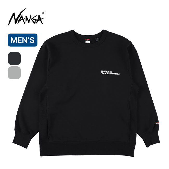 NANGA ナンガ エコハイブリッドメッセージEMBスウェット