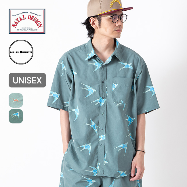 NATAL DESIGN×BURLAP OUTFITTER ネイタルデザイン×バーラップアウトフィッター ホームバウンドバンドSSシャツ3