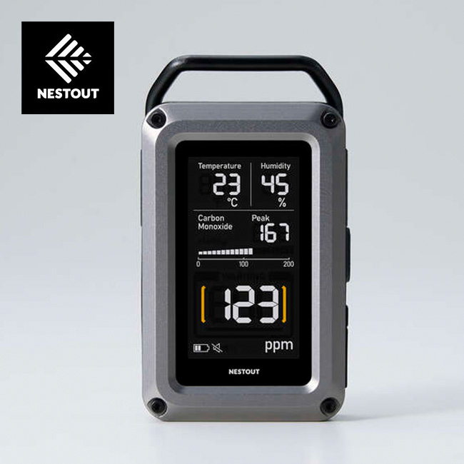 NESTOUT ネストアウト 一酸化炭素アラーム 3in1