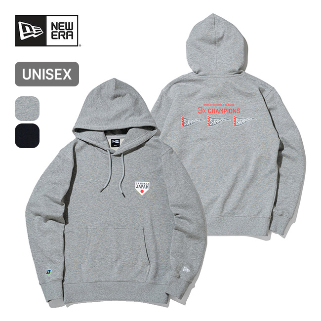 NEW ERA ニューエラ WBC スウェットプルオーバーフーディー サムライジャパン 3タイムスチャンピオンズ
