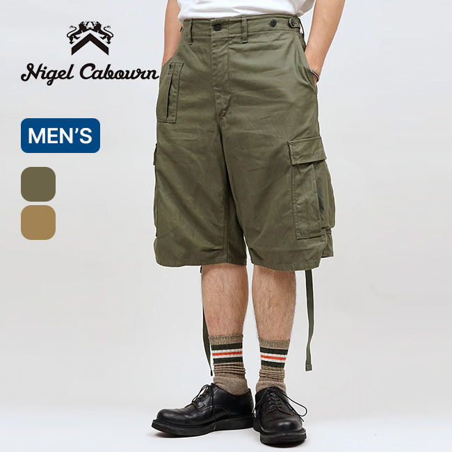 NIGEL CABOURN ナイジェルケーボン アーミーカーゴショート