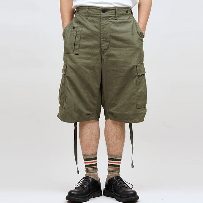 NIGEL CABOURN ナイジェルケーボン アーミーカーゴショート(30 ダーク
