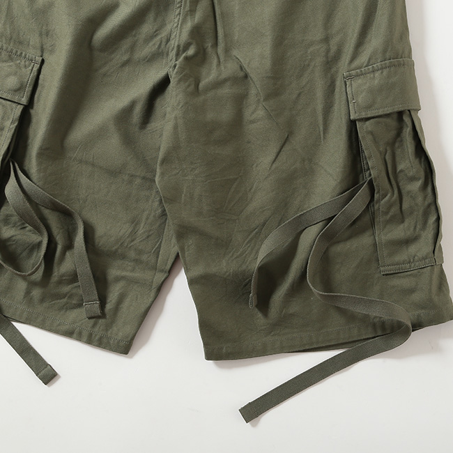 Nigel Cabourn アーミーカーゴショーツ ダークグリーン W38