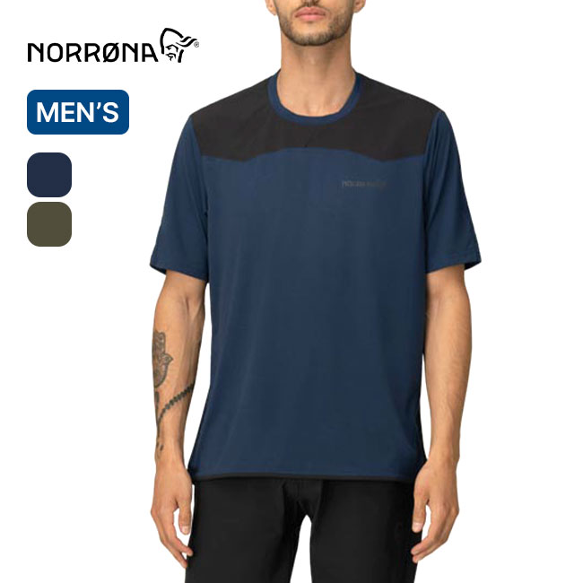 NORRONA ノローナ シーボットン ウールイコライザーTシャツ メンズ