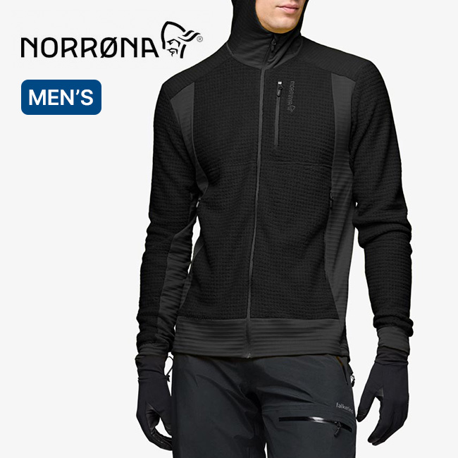 NORRONA ノローナ フォルケティン アルファ120ジップフード メンズ