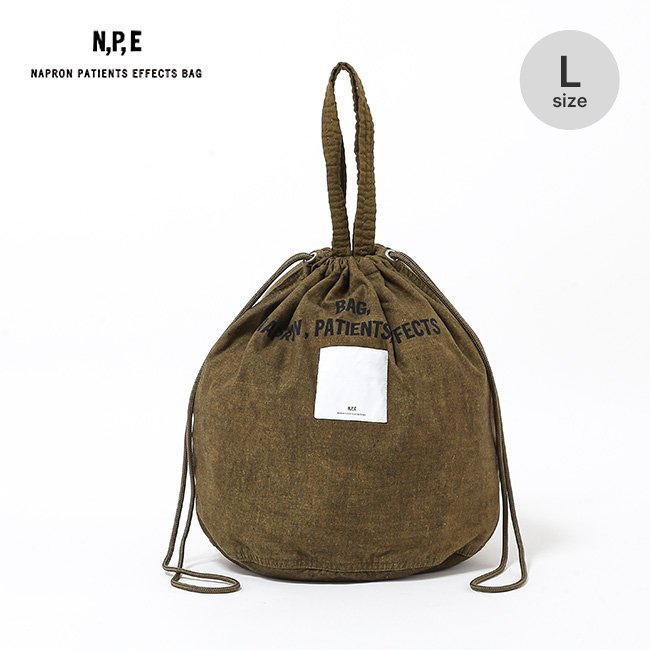 N.P.E NAPRON PATIENTS EFFECTS BAG エヌピーイーナプロンペイシェントエフェクトバッグ リプロダクションペイシェントバッグ L