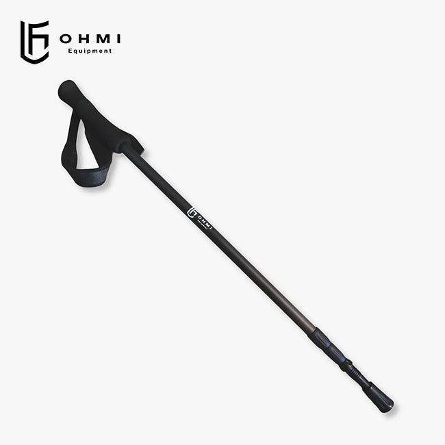 OHMI Equipment オウミエクイップメント カーボンファイバートレッキングポール(1本)