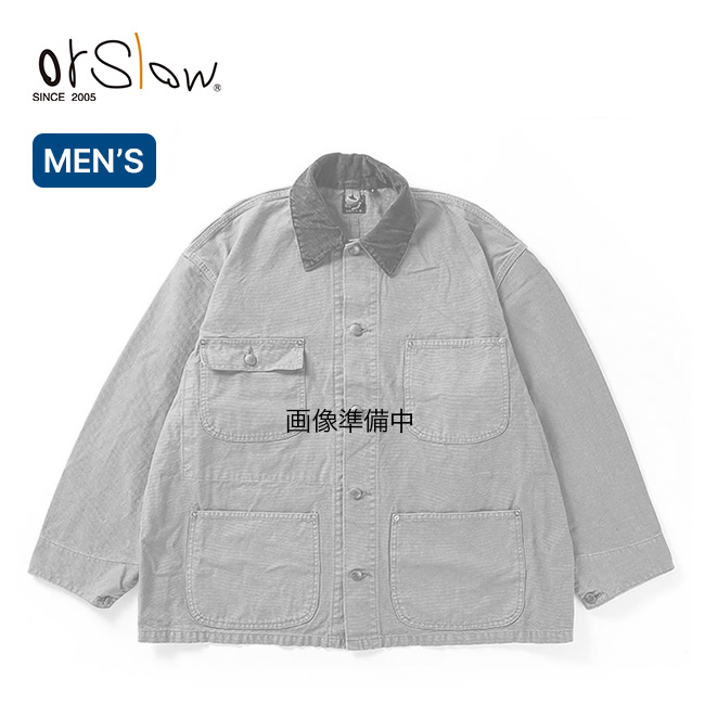 orslow オアスロウ リラックスドフィットオックスフォードカバーオール メンズ