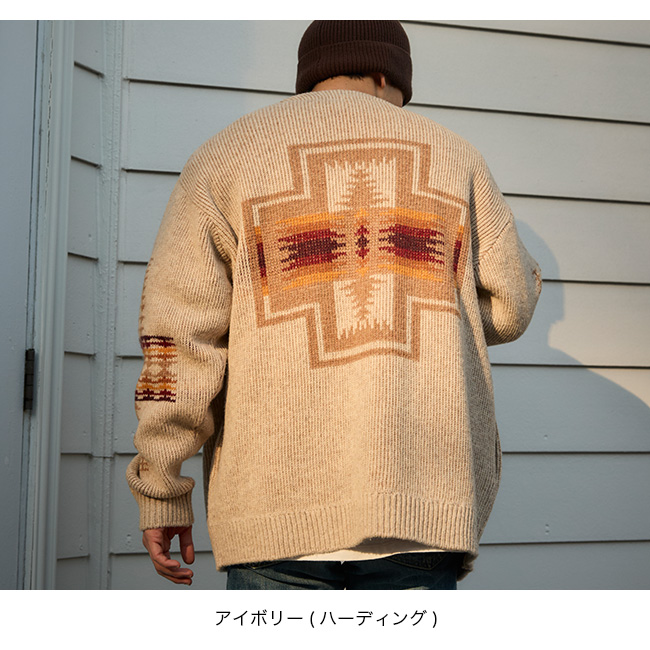 PENDLETON ペンドルトン カーディガン(S タン(オータムバーチ