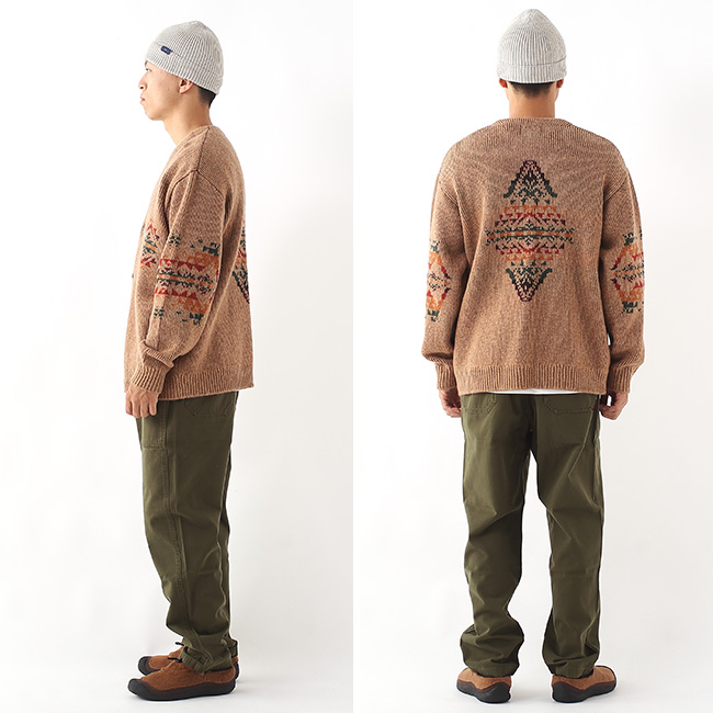 PENDLETON ペンドルトン カーディガン(S タン(オータムバーチ PENDLETON ペンドルトン カーディガン(S タン(オータムバーチ