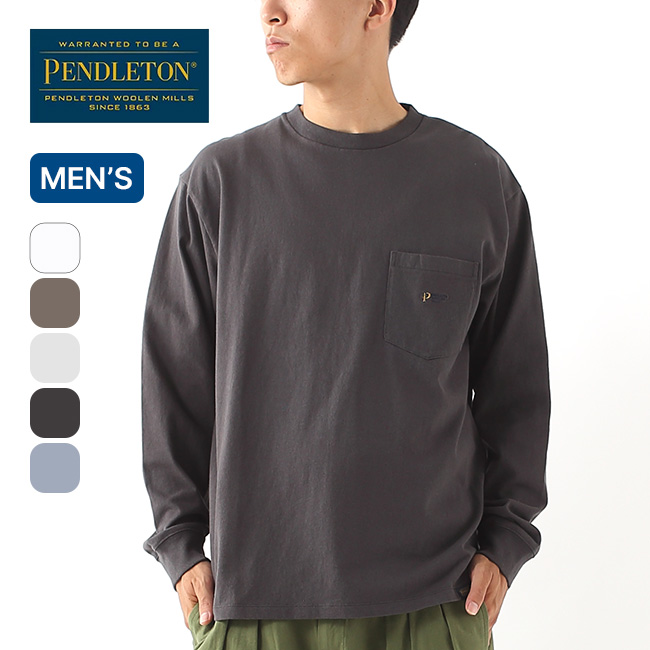 PENDLETON ペンドルトン ロゴEMB LS Tee メンズ