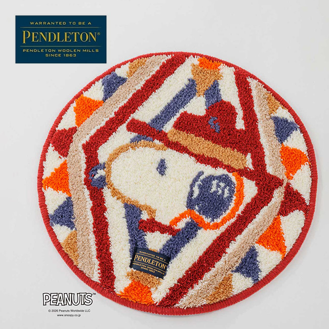 PENDLETON ペンドルトン PWMピーナッツタフティングチェアマット [PP104]