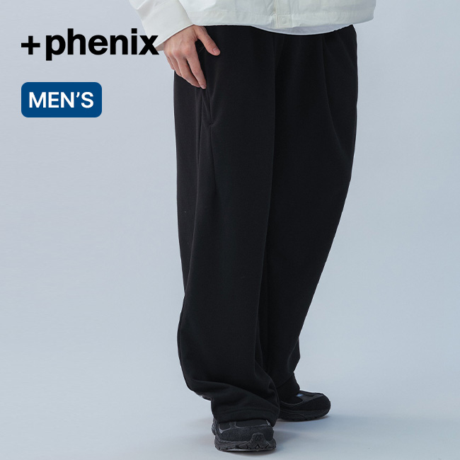 phenix プラスフェニックス テックスウェットワイドパンツ