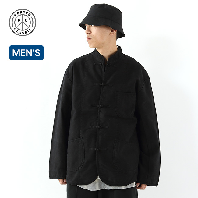 Porter Classic ポータークラシック モールスキンチャイニーズジャケットウォッチチェーンアイテム