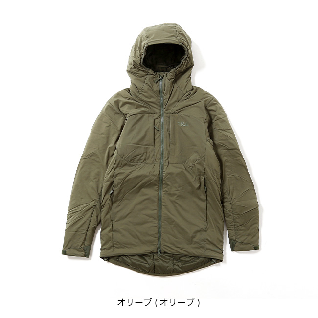Rab ラブ ゼネアアルパインジャケット メンズ(S(JPNサイズM) オリーブ