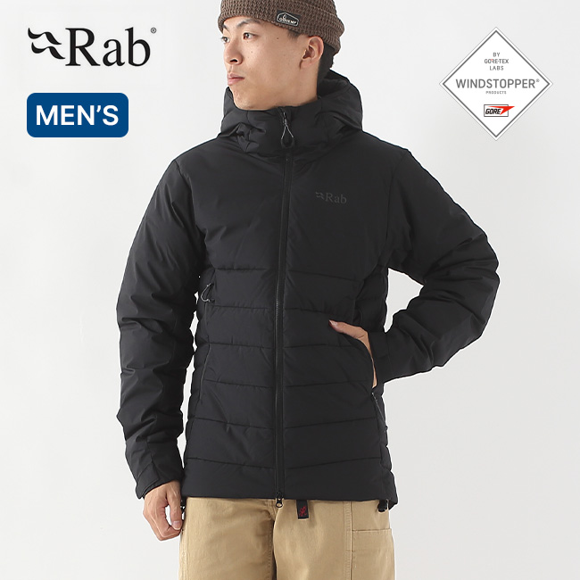 Rab ラブ インフィニティウィンドストッパーフーディ メンズ