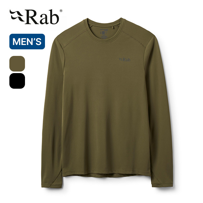 Rab ラブ フォースLS Tee メンズ