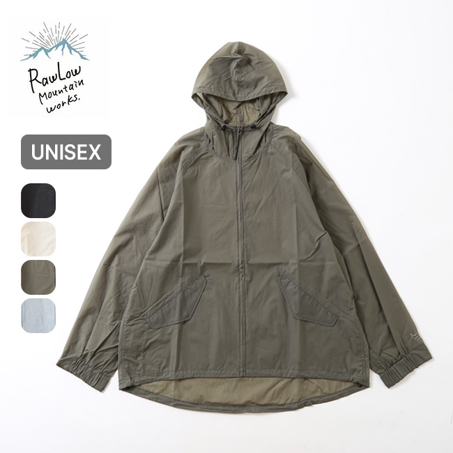 RawLow Mountain Works ロウロウマウンテンワークス エアリー フーディ ユニセックス