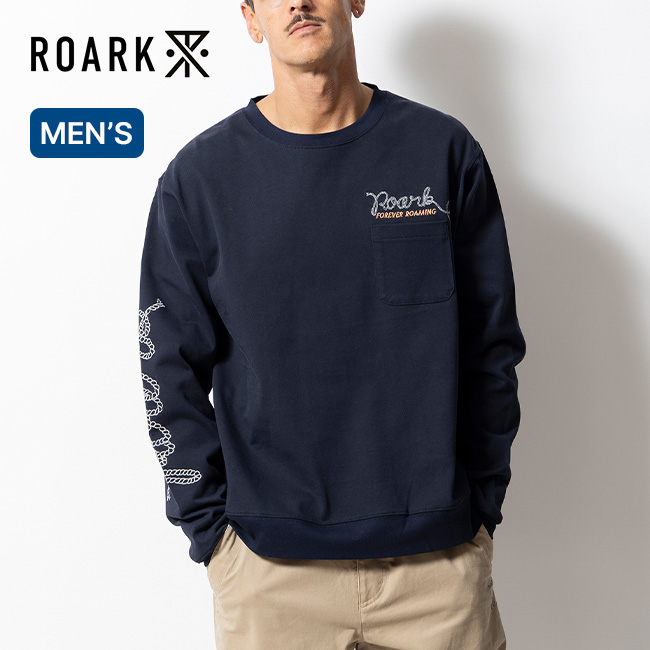 ROARK ロアーク ROAMIG14oz H/W L/S TEE メンズ