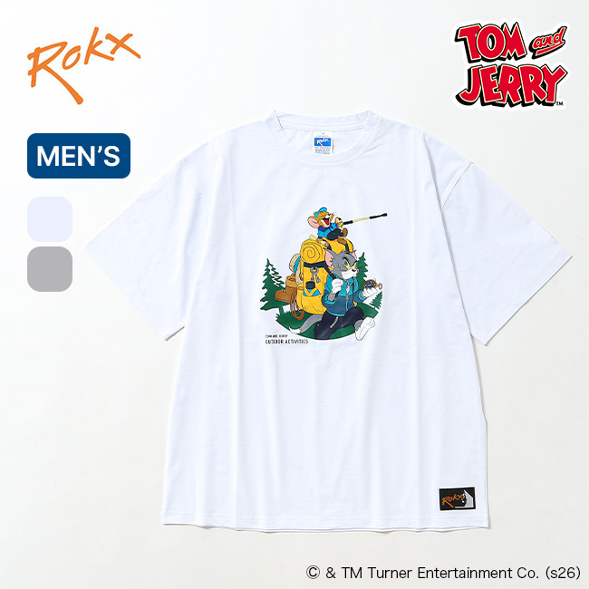 ROKX×Tom&Jerry ロックス×トム&ジェリー トレッキングTEE