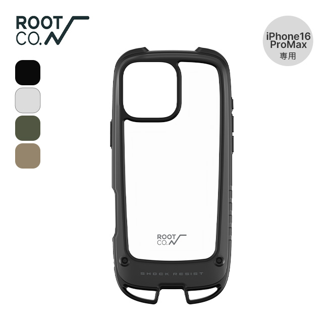 ROOT CO. ルートコー グラビティショックレジストケース +Hold.(iPhone16ProMax専用)