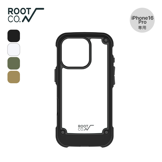 ROOT CO. ルートコー グラビティショックレジスト タフ&ベーシックケース(iPhone16Pro専用)