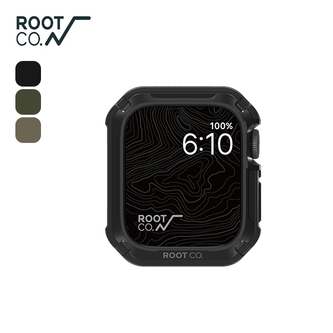 ROOT CO. ルートコー グラビティショックレジストケース forアップルウォッチ(Apple Watch Series4/5/6/7/8/9/SE 40/41mm専用)