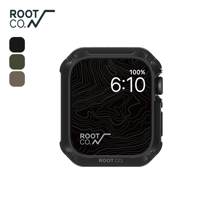 ROOT CO. ルートコー グラビティショックレジストケース forアップルウォッチ(Apple Watch Series4/5/6/7/8/9/SE 44/45mm専用)