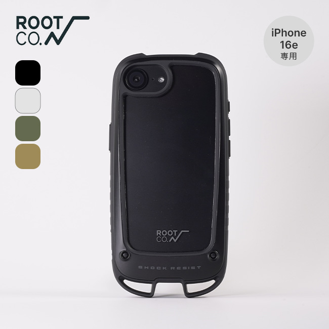 ROOT CO. ルートコー グラビティショックレジストケース+Hold.(iPhone 16e専用)