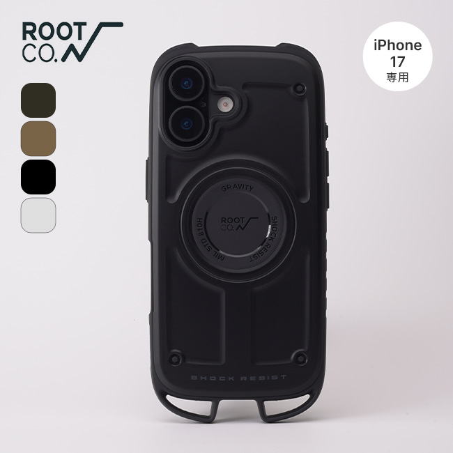 ROOT CO. ルートコー グラビティショックレジストケースラギット(iPhone17専用)