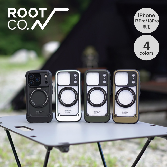 ROOT CO. ルートコー グラビティショックレジストタフ＆ベーシックケースプラス(iPhone17Pro/18Pro専用)