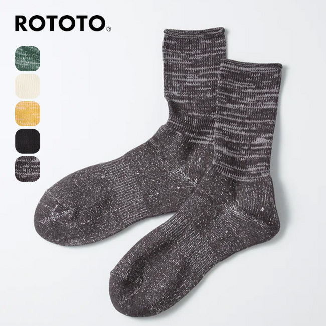 ROTOTO ロトト ワシパイルクルーソックス