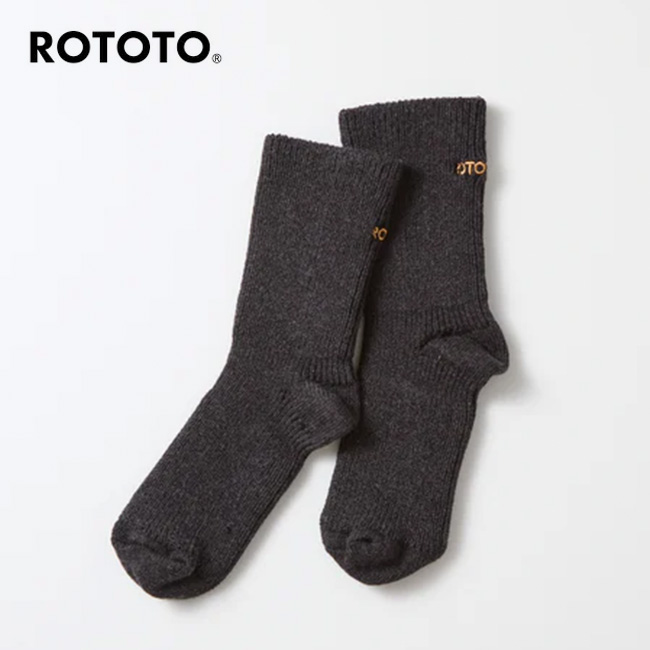 ROTOTO ロトト ワンサイズフィットオールコットンリブソックス