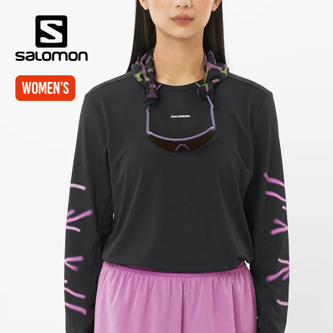 SALOMON サロモン シェイクアウトコアLS TEE GFX【ウィメンズ】
