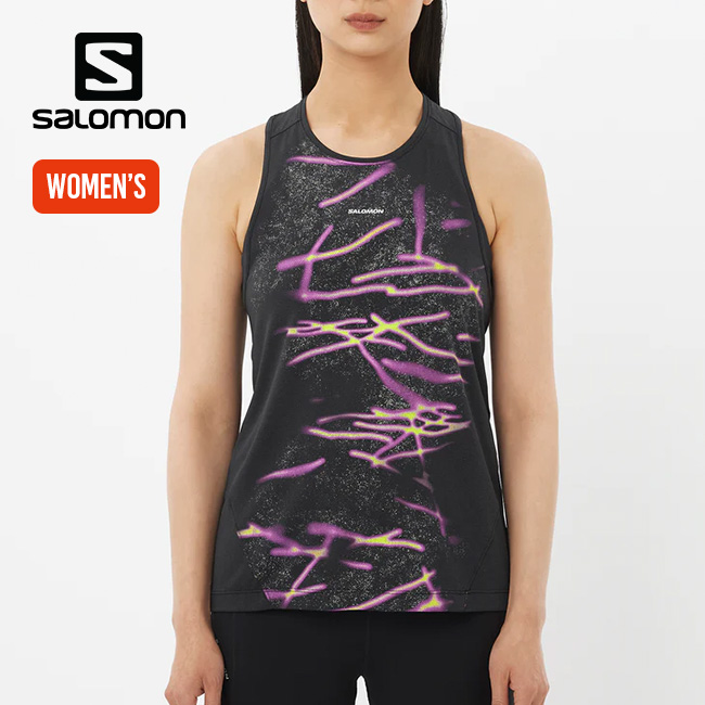 SALOMON サロモン シェイクアウトコアタンクGFX【ウィメンズ】