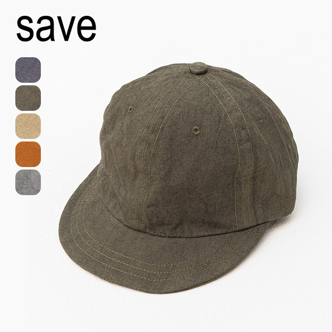 save セーブ リネンキャップ