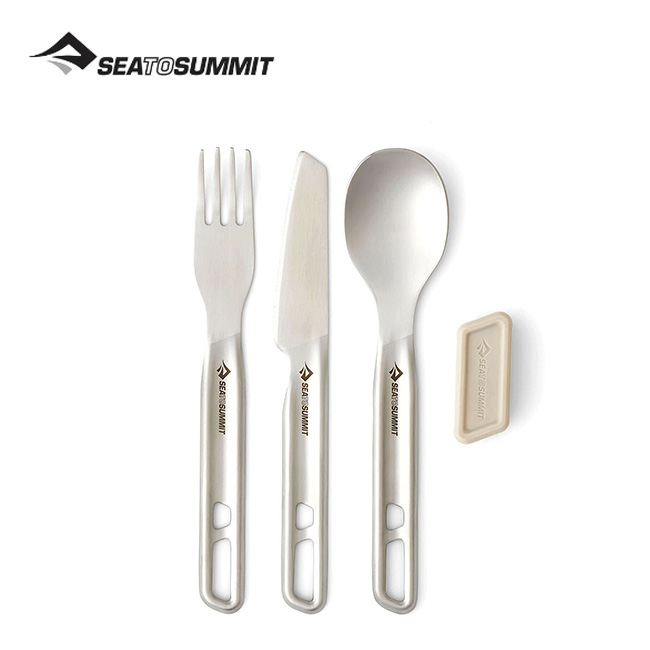 SEA TO SUMMIT シートゥサミット ディツアーステンレスカトラリー[1P]3点セット