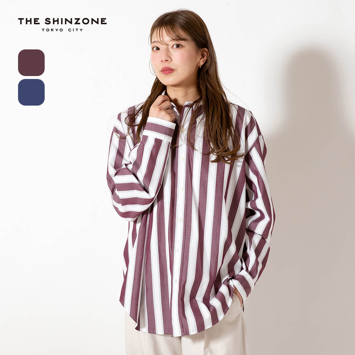 シンゾーン　ポロニット OPENWORK POLO KNIT – Shinzone