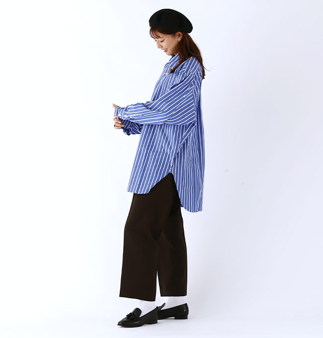 THE SHINZONE ザ シンゾーン ストライプビッグシャツ｜Outdoor Style ...
