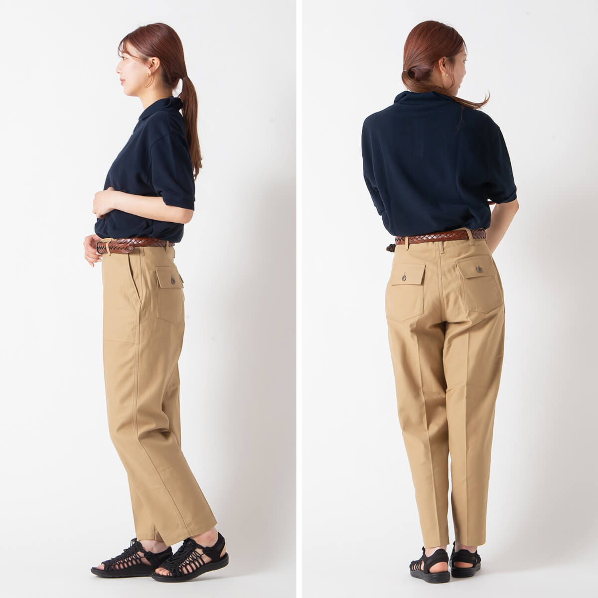 THE SHINZONE ザ シンゾーン ワイドポロシャツ(F0 ホワイト): SUNDAY