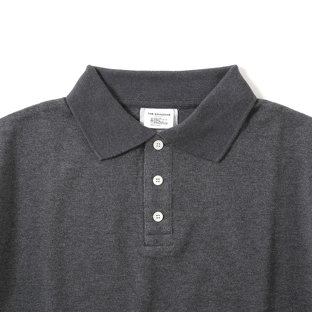 THE SHINZONE ザ シンゾーン ワイドポロシャツ(F0 ホワイト): SUNDAY