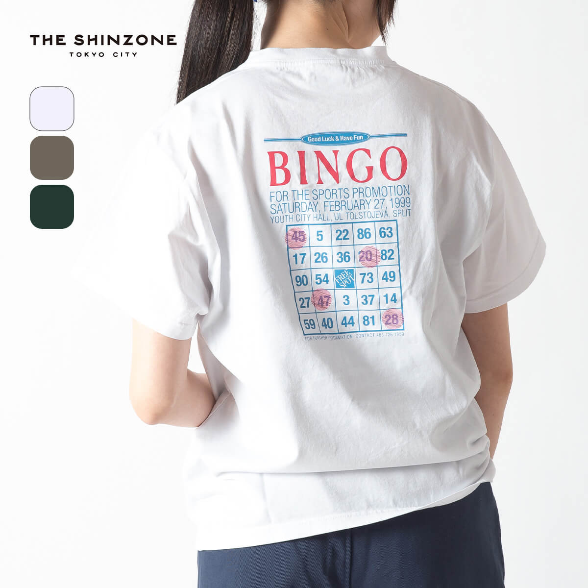THE SHINZONE ザ シンゾーン ビンゴTEE